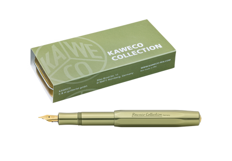 Kaweco Collection 万年筆 Olivine(オリビン) Kaweco Sport Fountain Pen in Olivine - Goldspot Pens
