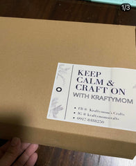 Krafty Mom Keep Calm & Craft On Box