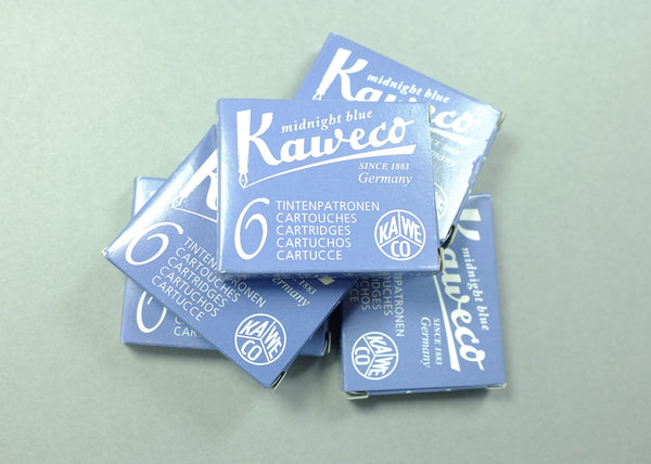 Kaweco Midnight Blue Ink (Cartridges) Box of 6